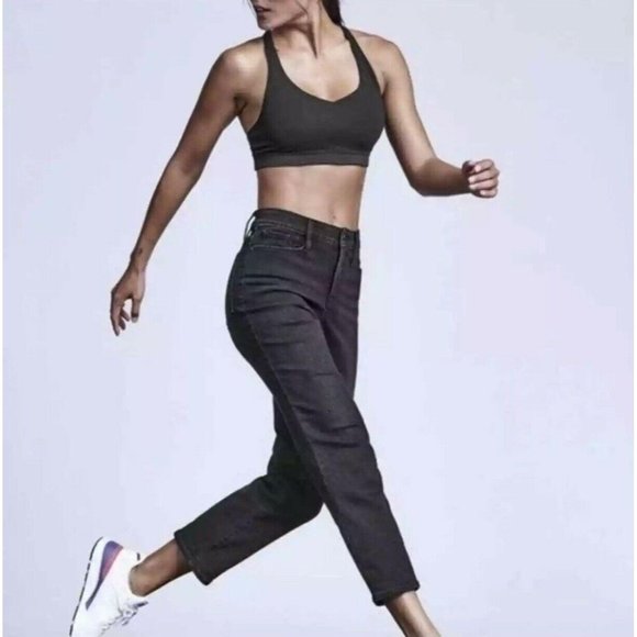 Athleta Denim - Athleta Sculptek Slim High Rise Straight Cropped